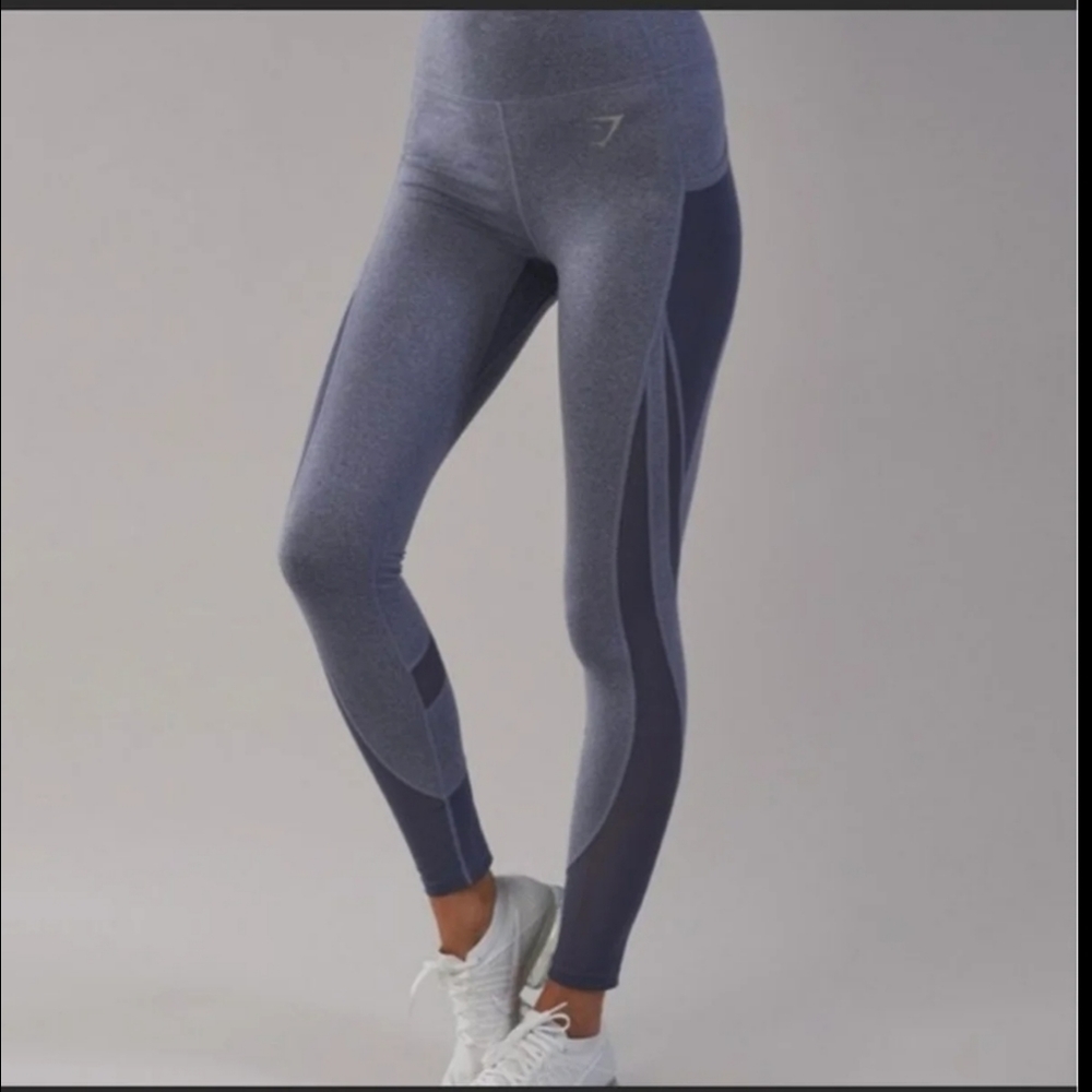 Gymshark Mesh Marled Athletic Leggings
